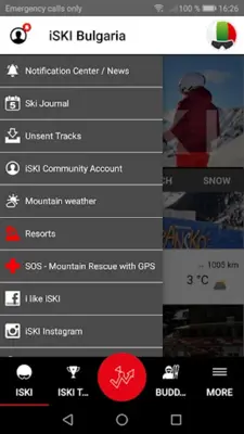 iSKI Bulgaria - Ski, Snow, Resort info, Tracker android App screenshot 3